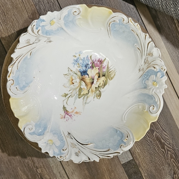 RS Prussia Daisy Floral Bowl; Unmarked - Picture 4 of 5